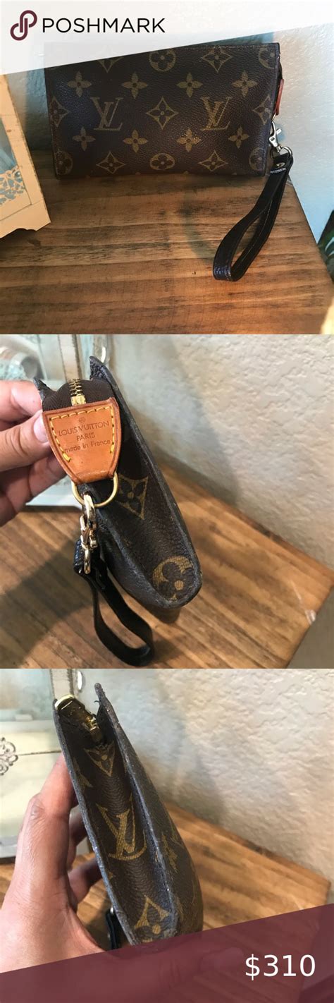 black wristlet louis vuitton|authentic louis vuitton wristlet.